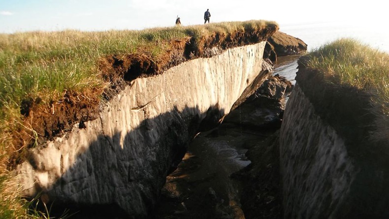 Alaska coastal erosion