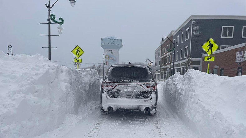 Winter Storm Elliott (2022) (Lancaster NY Police Department/ZUMA Press Wire/Alamy Stock Photo)