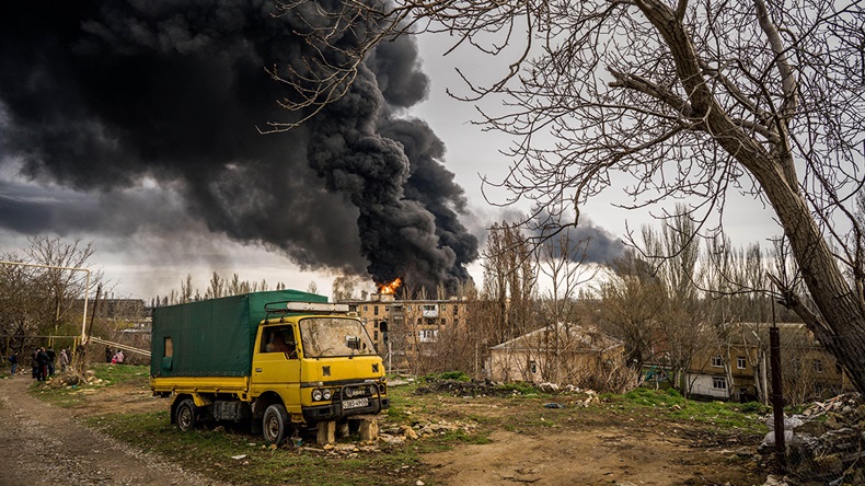 Ukraine-Russia war (2022) (Vincenzo Circosta/ZUMA Press Wire/Alamy Stock Photo)