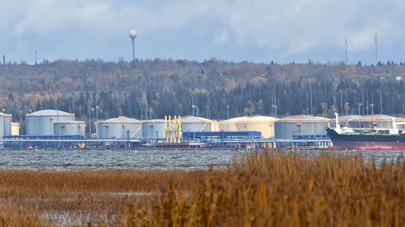 Ust-Luga oil terminal, Russia
