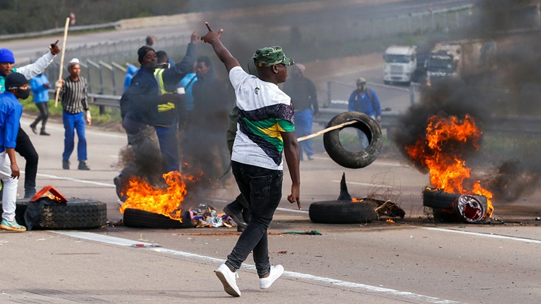 South Africa protest (2021)