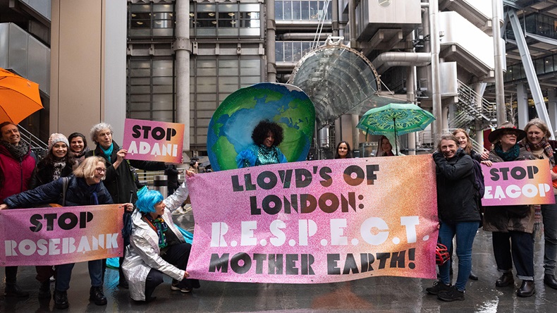 Lloyd's climate protest (2023)