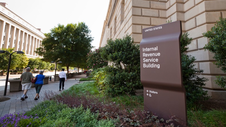 US Internal Revenue Service head office, Washington DC (B Christopher/Alamy Stock Photo)