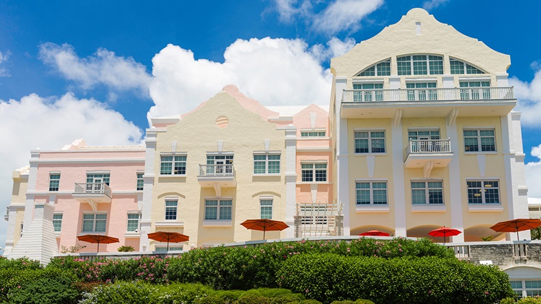 Sovereign Risk Insurance head office, Hamilton, Bermuda (Douglas Lander/Alamy Stock Photo)