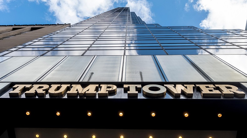 Trump Organization head office, New York City, New York (Stacy Walsh Rosenstock/Alamy Stock Photo)
