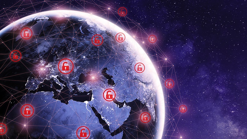 Cyber attack global (NicoElNino/Alamy Stock Photo)