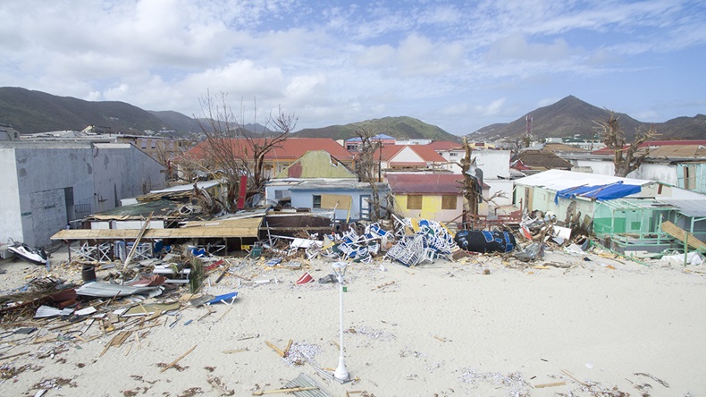 Hurricane Irma St Maarten (2017) (Multiverse/Shutterstock.com)