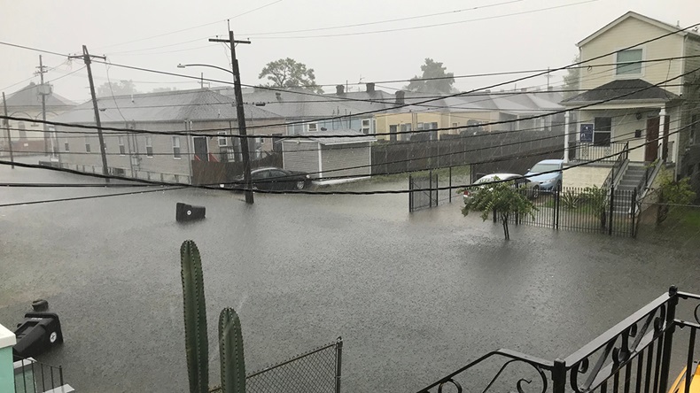 Tropical Storm Barry flooding New Orelans (2019) (EchoFree/Shutterstock.com)