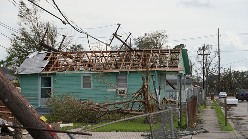 Hurricane Ida Louisiana damage (2021) (Julie Joseph/Fema/Alamy Live News)