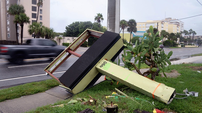 Hurricane Ian Florida (2022) (Julian Leek/Alamy Live News)