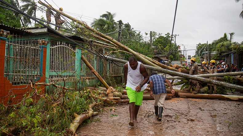 Hurricane Julia Nicaragua (2022) (REUTERS/Maynor Valenzuela/Alamy Stock Photo)