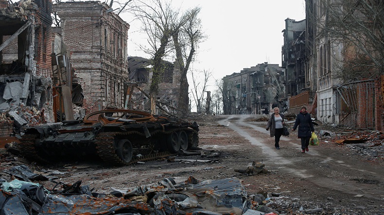Russia-Ukraine war (2022) (REUTERS/Alexander Ermochenko/Alamy Stock Photo)