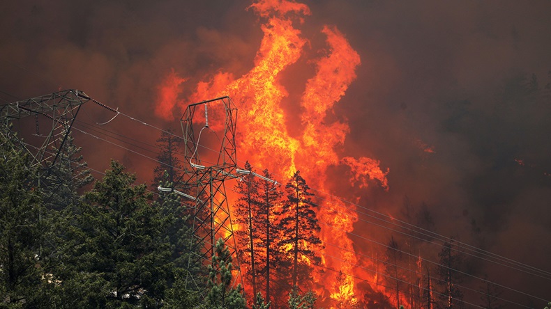 California Dixie fire (REUTERS/Alamy Stock Photo)