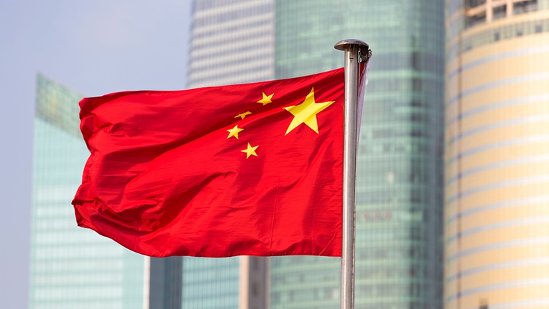 China flag (Nikolay Vinokurov/Alamy Stock Photo)