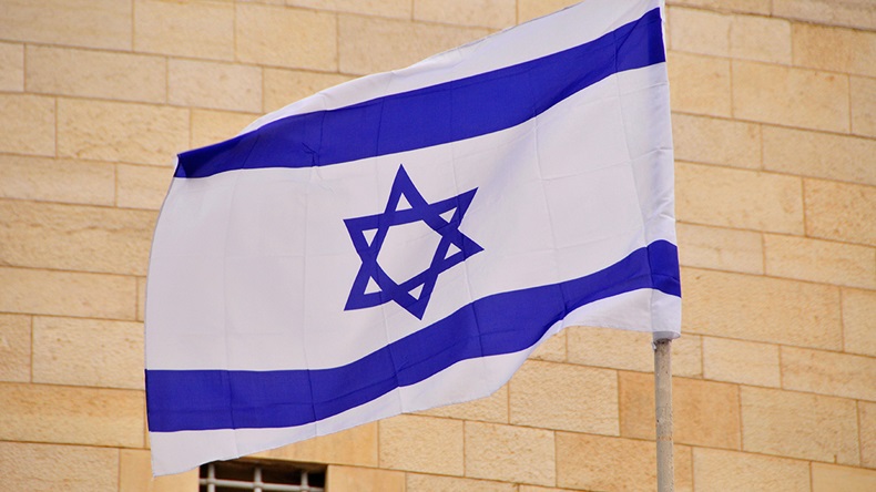 Israel flag (imageBROKER/Alamy Stock Photo)