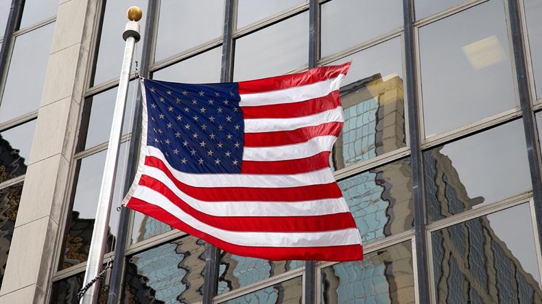 US flag (Radharc Images/Alamy Stock Photo)