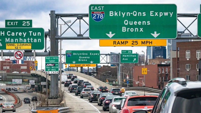 New York traffic (Benjamin Clapp/Alamy Stock Photo)