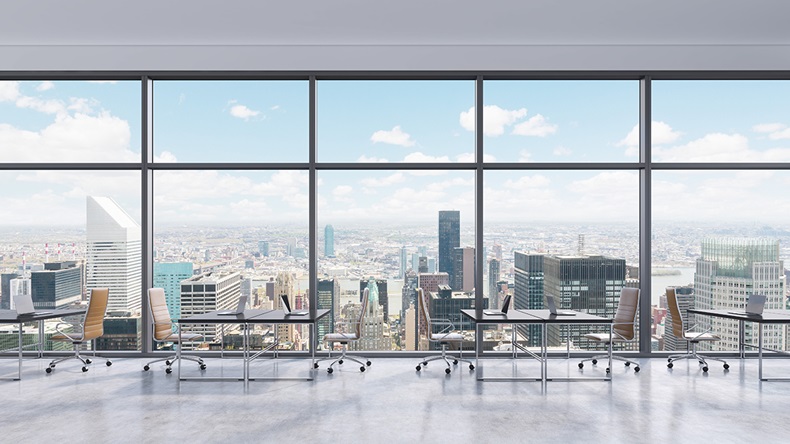 Manhattan office (ImageFlow/Shutterstock.com)