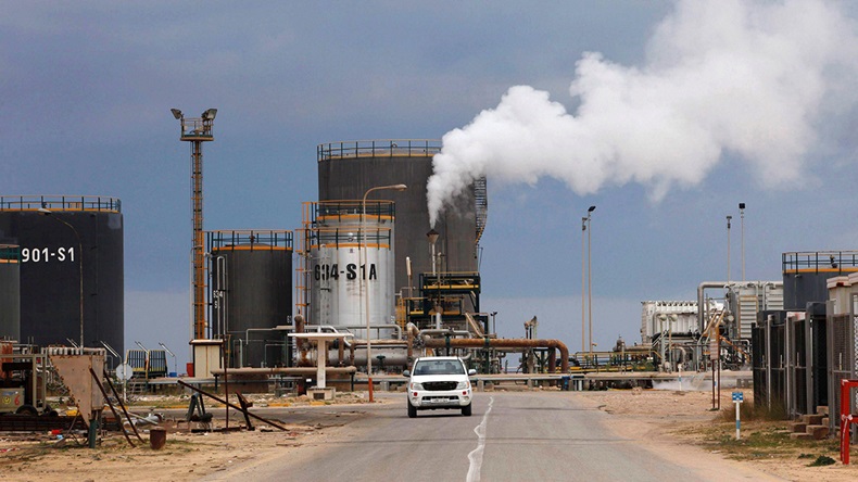 Libya oil refinery (REUTERS/Ismail Zitouny/Alamy Stock Photo)