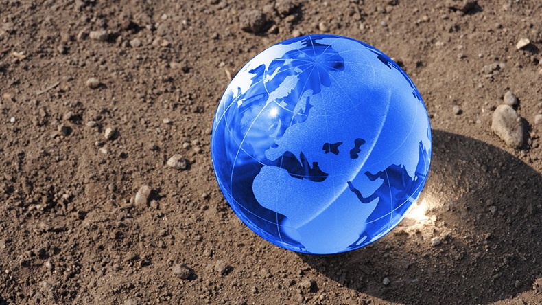Climate change globe (YAY Media AS/Alamy Stock Photo)