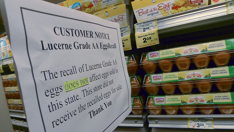 Food recall (Reuters/Jason Reed/Alamy Stock Photo)