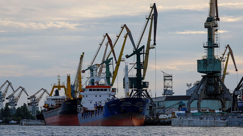 Kherson port (REUTERS/Alexander Ermochenko/Alamy Stock Photo)