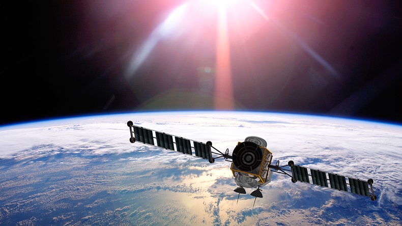 Satellite (Utah Images/Nasa/Alamy Stock Photo)