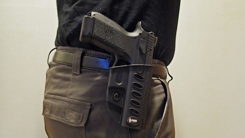 Handgun (Michal Fludra/Alamy Live News)