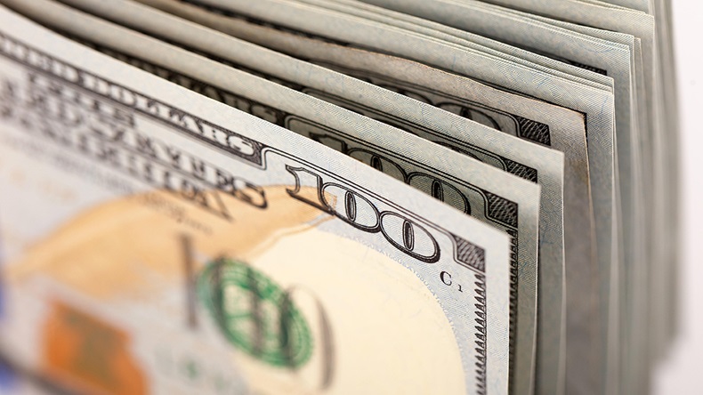 Dollars (Marco Scisetti/Alamy Stock Photo)