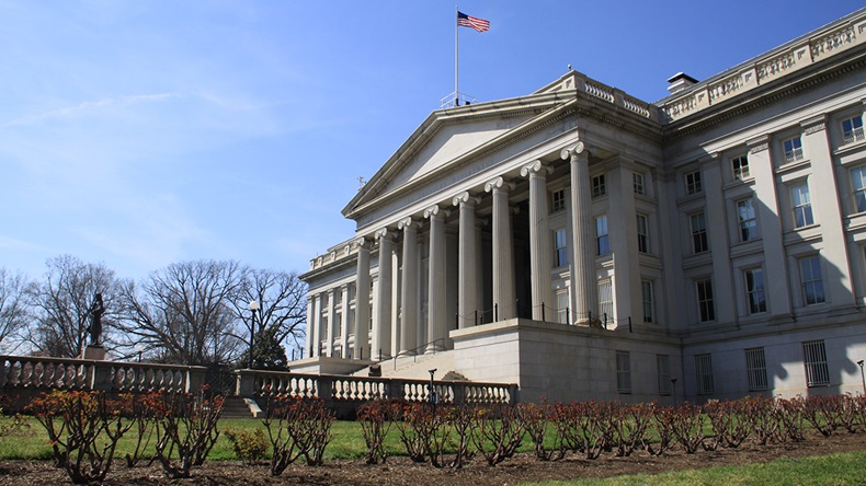US Department of the Treasury head office, Washington DC