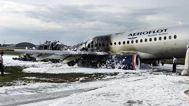 Aeroflot Flight SU1492 (2019) (Moscow News Agency via AP)