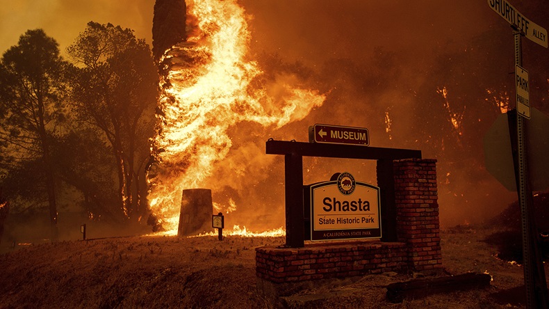 California wildfire (2018) (Noah Berger/AP)