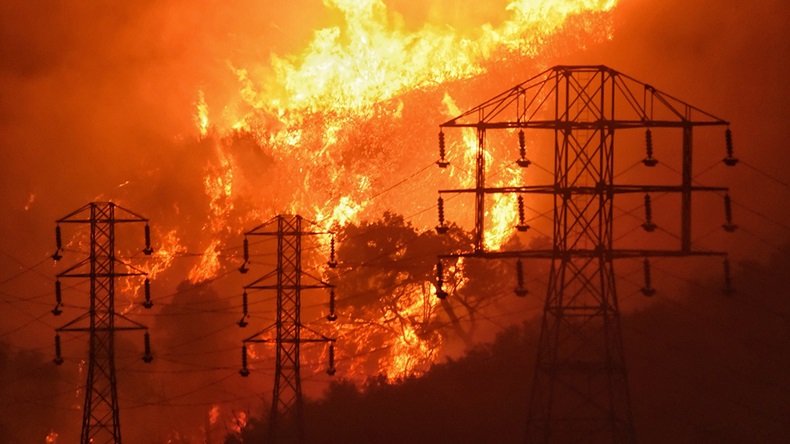 California Thomas fire