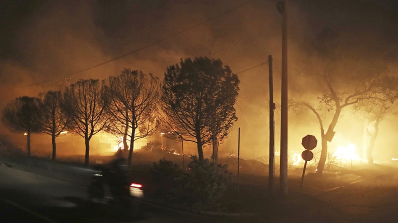 Greece wildfire (2018) (Thanassis Stavrakis/AP)