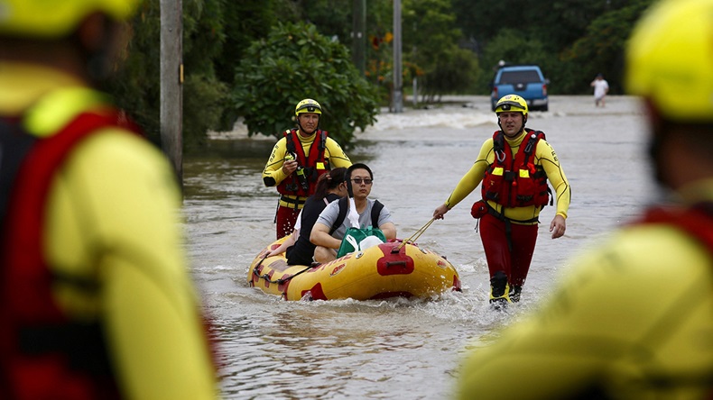 Townsville, Queensland flood (2019) (© Andrew Rankin/AP)