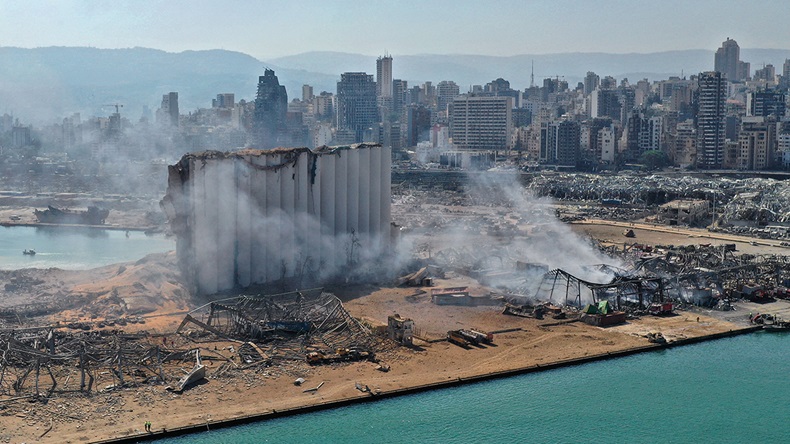Beirut port explosion (AFP via Getty Images)