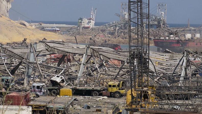 Beirut port explosion (2020) (Nady Sokhn/Shutterstock.com)