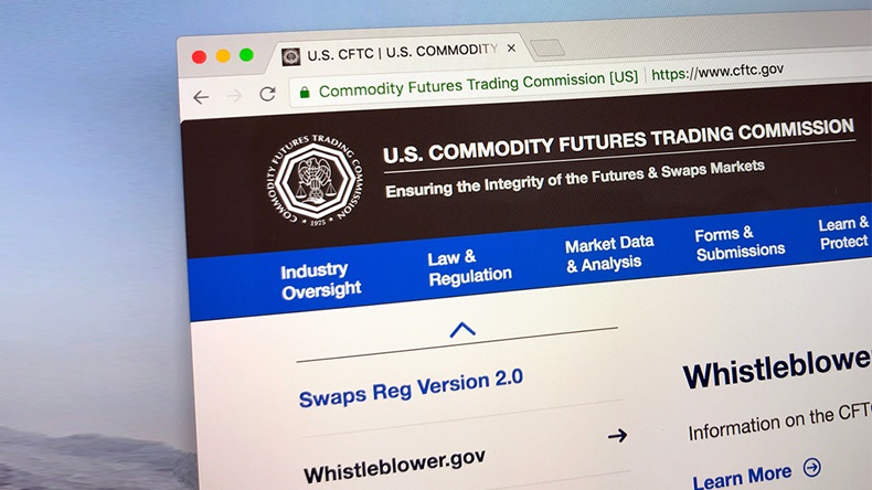 Commodities Futures Trading Commission website ( Jarretera/Shutterstock.com)