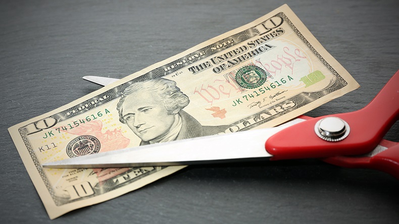 Cutting dollar (Africa Studio/Shutterstock.com)