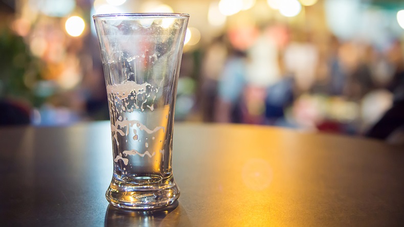 Empty glass (I'm Friday/Shutterstock.com)