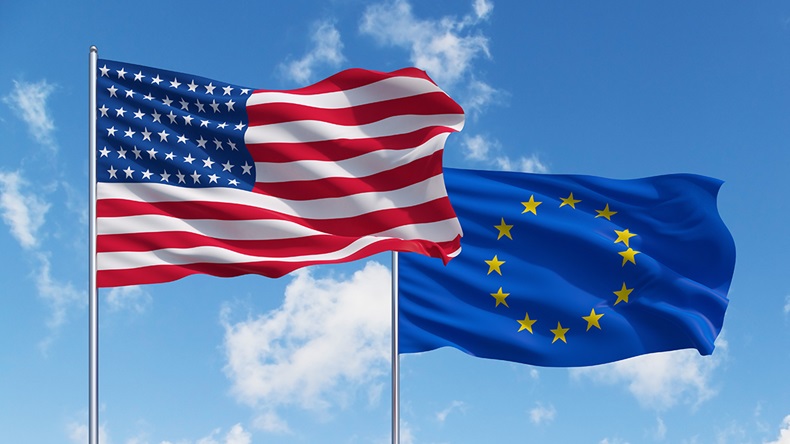 EU US flags (ImageFlow/Shutterstock.com)