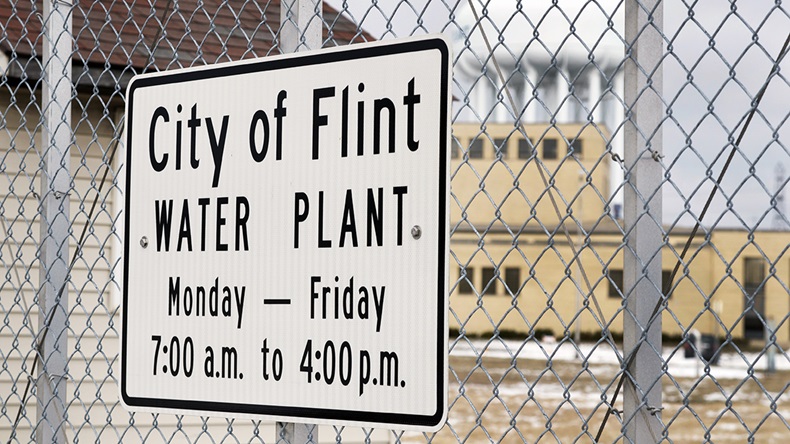 Flint, Michigan water plant (Linda Parton/Shutterstock.com)