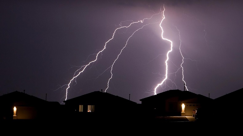 Lightning strike (Jhaz Photography/Shutterstock.com)