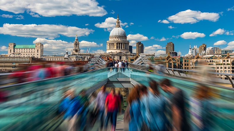 London Millennium Bridge (allou/Shutterstock.com)