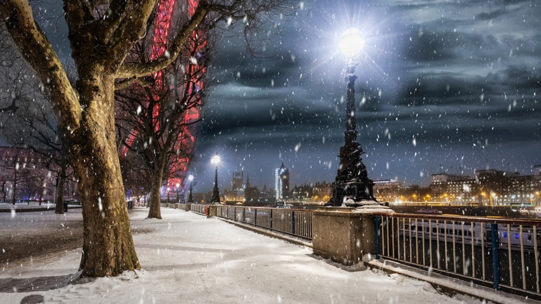 London snow (Sven Hansche/Shutterstock.com)