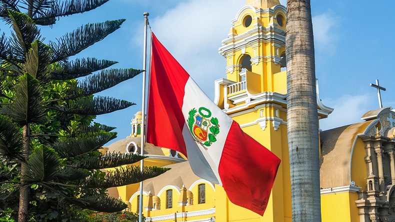 Peru flag (Jess Kraft/Shutterstock.com)