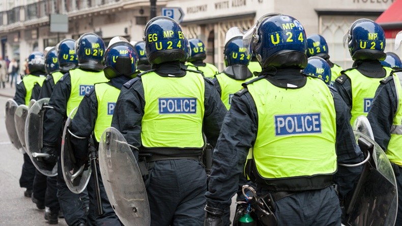 Riot police (Alex Segre/Shutterstock.com)