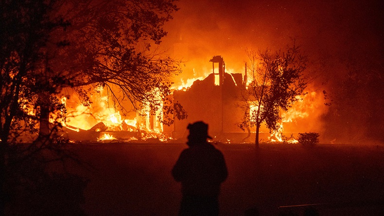 California LNU Lightning Complex fire (2020) (Josh Edelson/AFP via Getty Images)