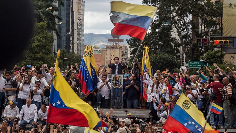 Venezuela political rally (Ruben Alfonzo/Shutterstock.com)